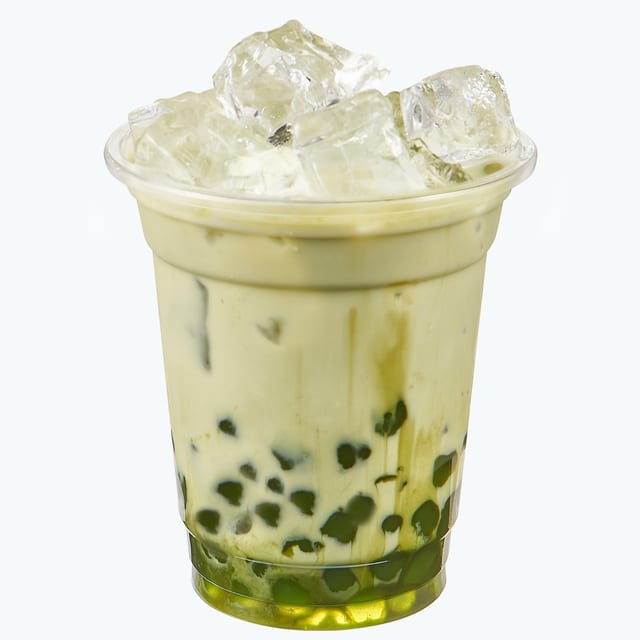 Matcha Boba Milk Tea.