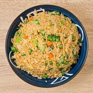Vegetable Fried Rice Tray