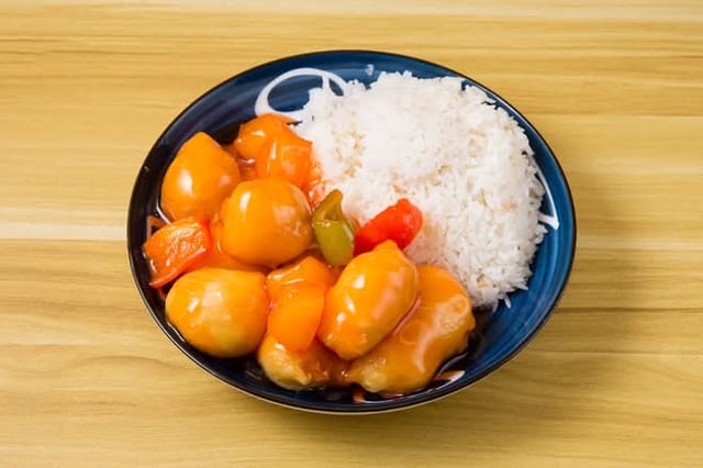 LS. Sweet and Sour Chicken.