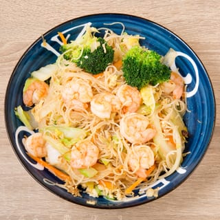 Shrimp Pan Fried Rice Noodle 虾炒米粉